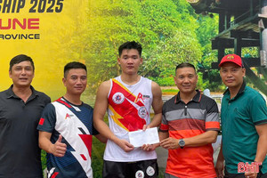 VĐV Hà Tĩnh giành huy chương bạc Giải vô địch Muay Châu Á