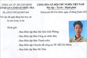 Truy nã đối tượng có hành vi “Giao cấu với người từ đủ 13 tuổi đến dưới 16 tuổi”