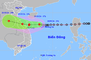 Tin áp thấp nhiệt đới khẩn cấp