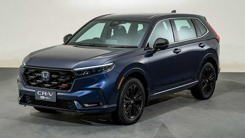 Honda CR-V 2023 hoàn toàn mới lộ diện trên đường vận chuyển