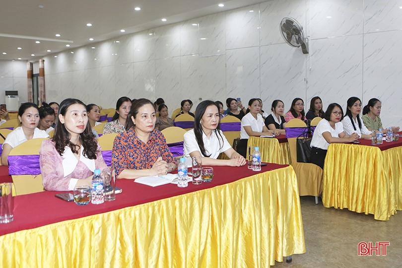 Giúp phụ nữ Hà Tĩnh phát triển ý tưởng, hoàn thiện dự án khởi nghiệp