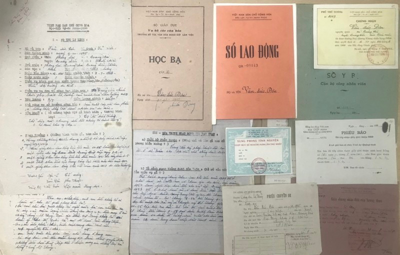 Hồ sơ, kỷ vật của cán bộ “đi B” - những hành trình xúc động