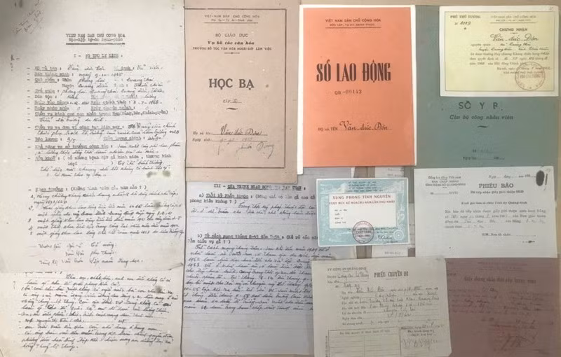 Hồ sơ, kỷ vật của cán bộ “đi B” - những hành trình xúc động