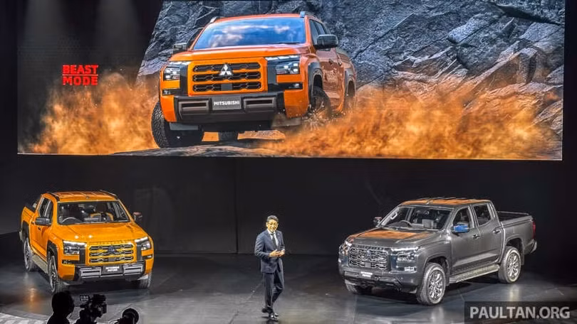 Mitsubishi Triton 2024 ra mắt: Mạnh mẽ hơn, hầm hố hơn