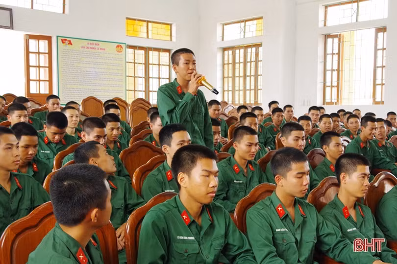 Đảng bộ quân sự tỉnh Hà Tĩnh xây dựng chi bộ “4 tốt”