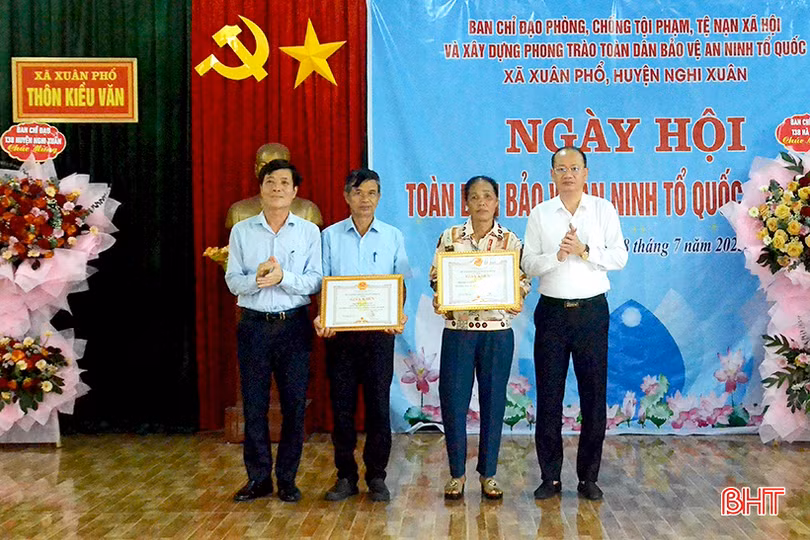 Nghi Xuân tổ chức điểm “Ngày hội toàn dân bảo vệ an ninh Tổ quốc”