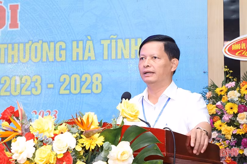 Ông Nguyễn Doãn Hậu giữ chức Chủ tịch Công đoàn ngành Công thương Hà Tĩnh