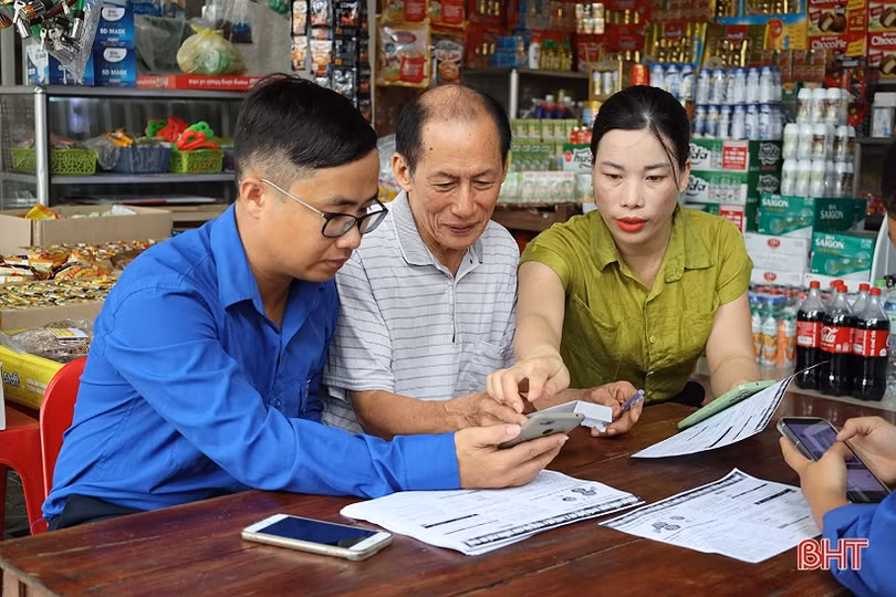 TP Hà Tĩnh ra mắt tuyến đường kinh doanh thanh toán không dùng tiền mặt