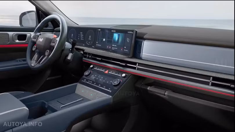 Đây có thể là Hyundai Santa Fe N 2025 bản hiệu năng cao