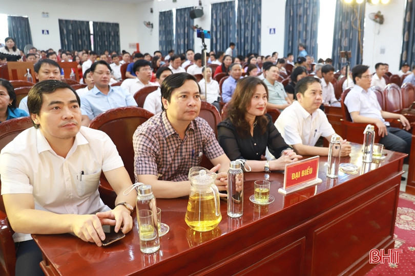 Thị trấn Phố Châu nhất Hội thi “Dân vận khéo” huyện Hương Sơn