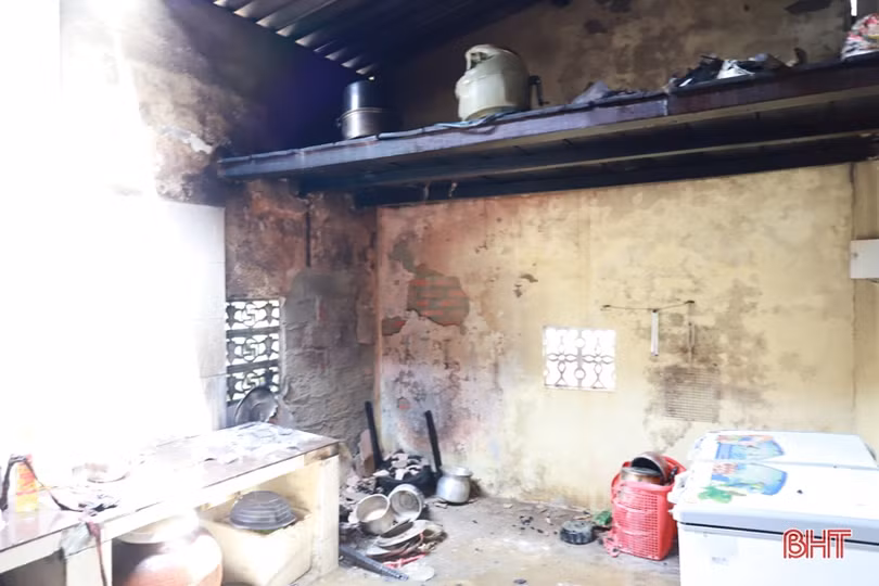 Kịp thời khống chế vụ cháy do rò rỉ bình gas ở Hương Sơn