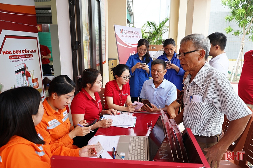 TP Hà Tĩnh ra mắt tuyến đường kinh doanh thanh toán không dùng tiền mặt