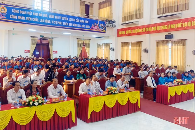 Hoạt động công đoàn ở Lộc Hà chuyển biến tích cực, hướng về cơ sở