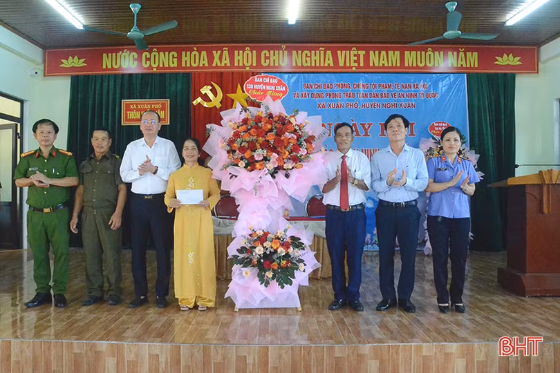 Nghi Xuân tổ chức điểm “Ngày hội toàn dân bảo vệ an ninh Tổ quốc”