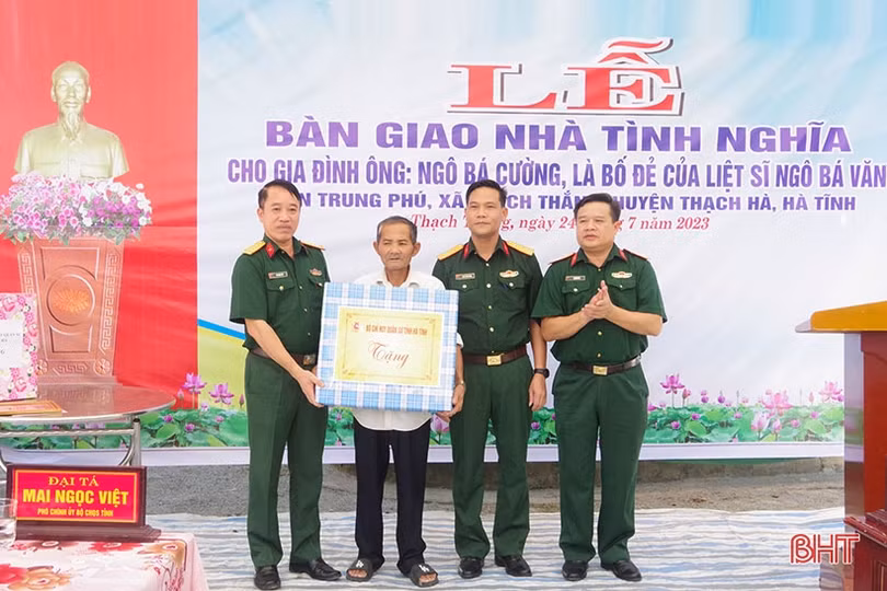 Nhiều hoạt động ý nghĩa tri ân gia đình chính sách, người có công ở Hà Tĩnh