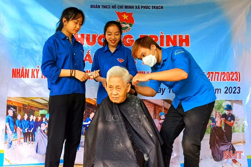 Tuổi trẻ Hà Tĩnh sôi nổi triển khai các hoạt động đền ơn đáp nghĩa