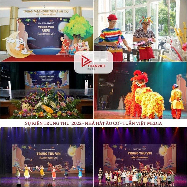 Tổ chức tiệc trung thu trọn gói và chuyên nghiệp cùng đơn vị Tuấn Việt Media