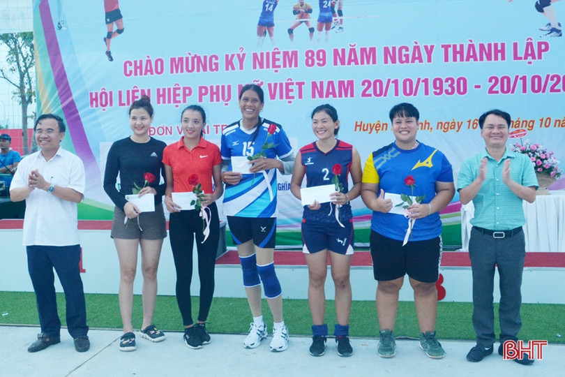 Huyện Kỳ Anh vô địch Giải Bóng chuyền nữ Hà Tĩnh năm 2019