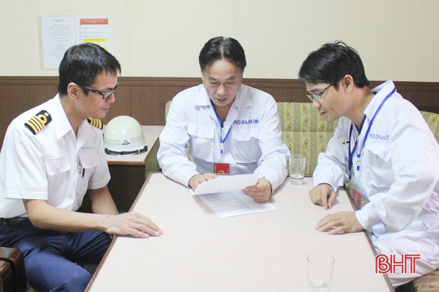 Cảng vụ Hàng Hải Hà Tĩnh phát hiện 568 khiếm khuyết, vi phạm