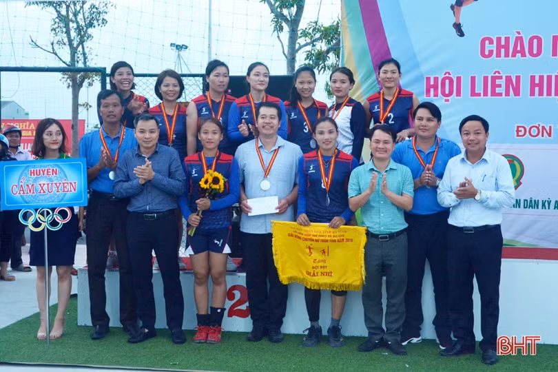 Huyện Kỳ Anh vô địch Giải Bóng chuyền nữ Hà Tĩnh năm 2019
