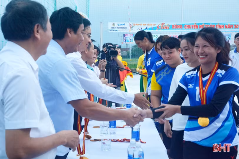 Huyện Kỳ Anh vô địch Giải Bóng chuyền nữ Hà Tĩnh năm 2019