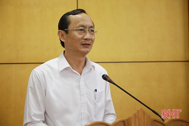 Ông Trần Hữu Khanh nhận nhiệm vụ Phó Giám đốc Sở TN&MT Hà Tĩnh