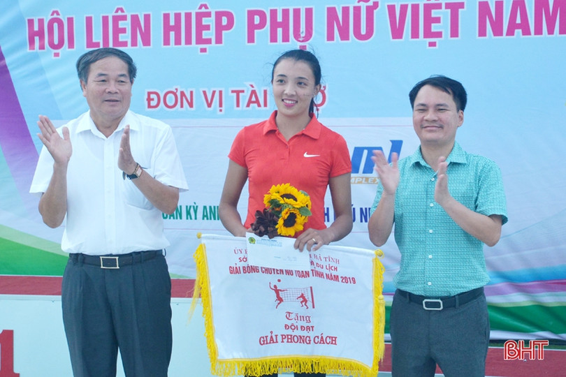 Huyện Kỳ Anh vô địch Giải Bóng chuyền nữ Hà Tĩnh năm 2019
