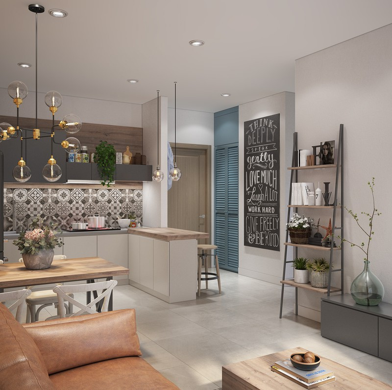 Căn hộ 25m<sup>2</sup> có cách sắp xếp nội thất thông minh