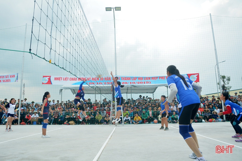 Huyện Kỳ Anh vô địch Giải Bóng chuyền nữ Hà Tĩnh năm 2019