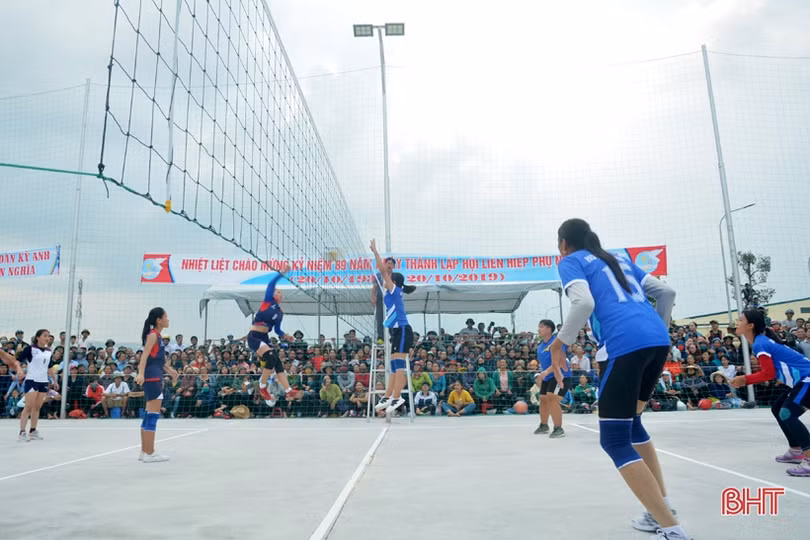 Huyện Kỳ Anh vô địch Giải Bóng chuyền nữ Hà Tĩnh năm 2019