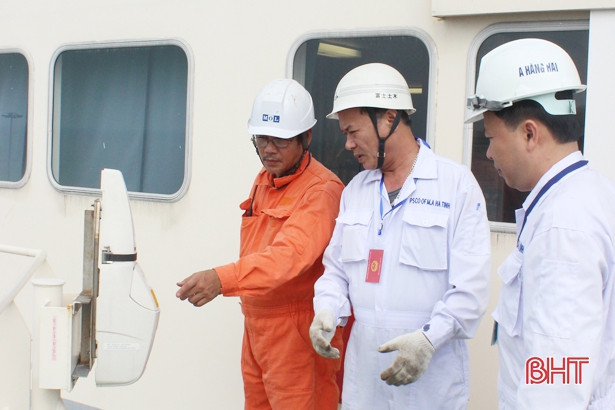 Cảng vụ Hàng Hải Hà Tĩnh phát hiện 568 khiếm khuyết, vi phạm