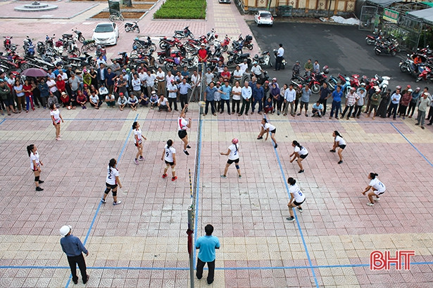 Khánh Lộc nhất Giải bóng chuyền nữ huyện Can Lộc