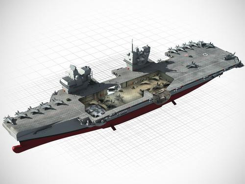 Hàn Quốc chuẩn bị đóng tàu sân bay “khủng” mang số lượng lớn tiêm kích F-35