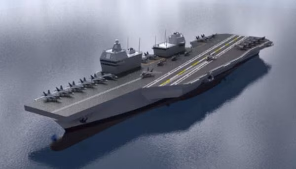 Hàn Quốc chuẩn bị đóng tàu sân bay “khủng” mang số lượng lớn tiêm kích F-35