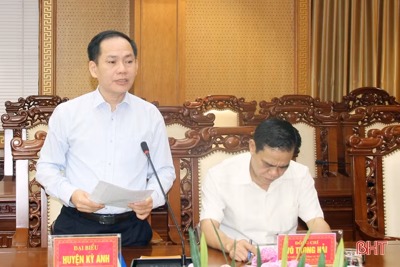 Huyện Kỳ Anh phải kiên trì, tập trung giải quyết bằng được những tồn đọng kéo dài