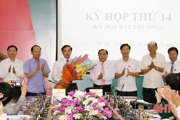 Thành phố Hà Tĩnh có Phó Chủ tịch HĐND mới