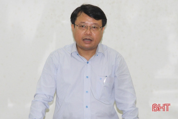 Chủ tịch UBND thị xã Kỳ Anh Nguyễn Quốc Hà giữ chức Phó Giám đốc Sở Xây dựng Hà Tĩnh