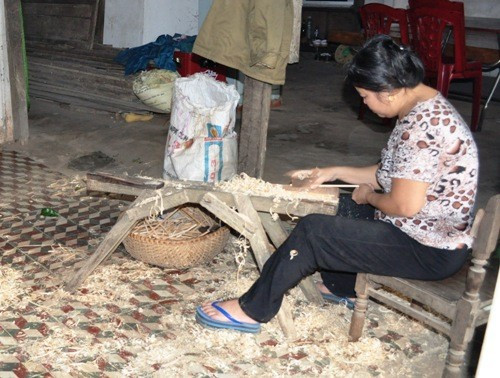 Để phát triển bền vững và thành một nghề chính thì đũa cau cần lắm một thương hiệu cho riêng mình.