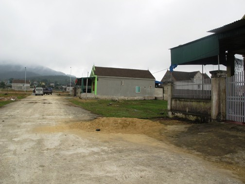 Khu đất được quy hoạch để cấp cho CNVCLĐ nghèo ở Phường Bắc Hồng, Thị xã Hồng Lĩnh