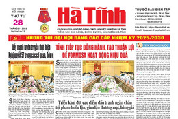 Báo in Hà Tĩnh ngày 28/5/2025