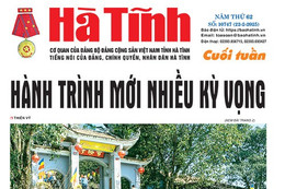 Báo in Hà Tĩnh cuối tuần ngày 22/2/2025