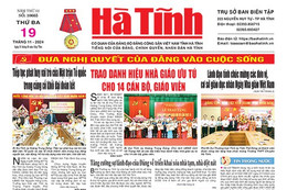 Báo in Hà Tĩnh ngày 19/11/2024