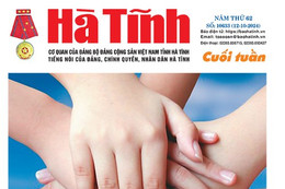 Báo in Hà Tĩnh cuối tuần ngày 12/10/2024