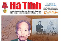 Báo in Hà Tĩnh cuối tuần ngày 13/9/2025