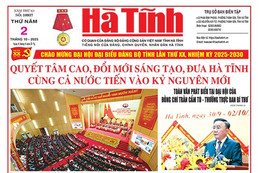 Báo in Hà Tĩnh ngày 2/10/2025