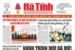 Báo in Hà Tĩnh ngày 2/7/2025