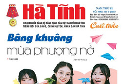Báo in Hà Tĩnh cuối tuần ngày 31/5/2025