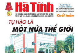 Báo in Hà Tĩnh cuối tuần ngày 8/3/2025