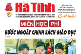 Báo in Hà Tĩnh cuối tuần ngày 23/8/2025
