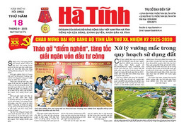 Báo in Hà Tĩnh ngày 18/9/2025